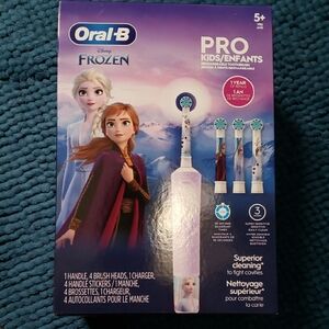 Frozen Kids Electric Toothbrush - White